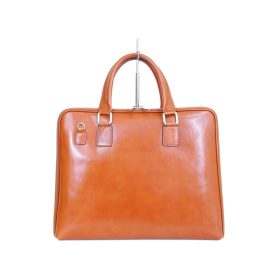 Camilla 777G narancs női bőr aktatáska 37 x 29 x 5 cm