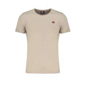 Norway 1963 férfi bézs rövid ujjú póló XL