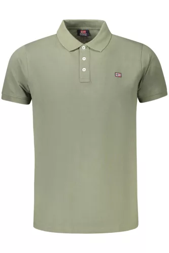 NORWAY 1963 FÉRFI RÖVID UJJÚ POLO GREEN 2XL