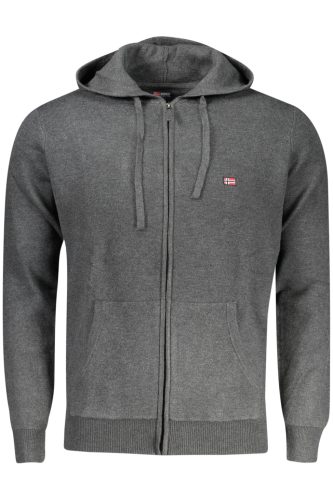 Norway 1963 férfi Szürke kardigán