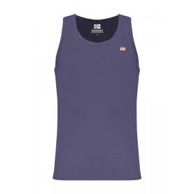 Norway 1963 férfi kék atléta póló XL