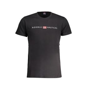 Norway 1963 férfi fekete póló L