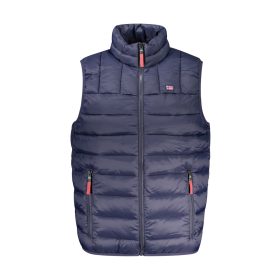 Norway 1963 férfi kék mellény XL