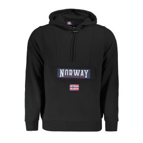 Norway 1963 férfi fekete hosszú ujjú felső XL