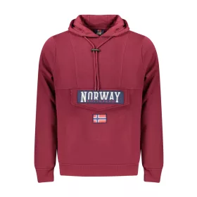 Norway 1963 férfi Lila cipzáras pulóver