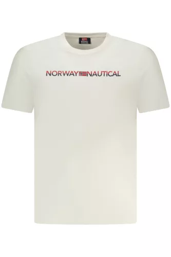NORWAY 1963 FÉRFI RÖVID UJJÚ PÓLÓ FEHÉR