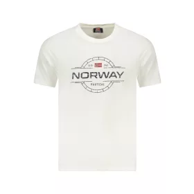 NORWAY 1963 FÉRFI RÖVID UJJÚ PÓLÓ, FEHÉR XL