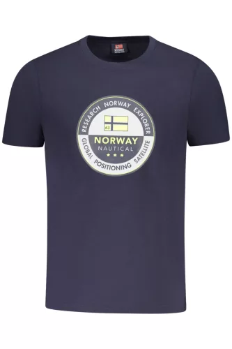 Norway 1963 férfi kék póló