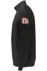 Norway 1963 férfi fekete cipzáras pulóver