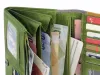 Greenburry Feng Shui harmónia női bőr pénztárca, zöld