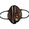 Burkely Vintage Jack fekete színű bőr laptoptáska, vállpánttal 13,3"