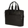 Burkely Vintage River fekete bőr laptoptartós, oldaltáska 15,6''