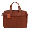 Burkely Vintage River konyak bőr laptoptáska, oldaltáska 15,6''