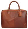 Burkely Vintage Taylor cognac színű bőr laptoptáska, oldaltáska 15,6"