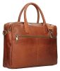 Burkely Vintage Taylor cognac színű bőr laptoptáska, oldaltáska 15,6"