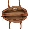 Burkely Vintage Taylor cognac színű bőr laptoptáska, oldaltáska 15,6"