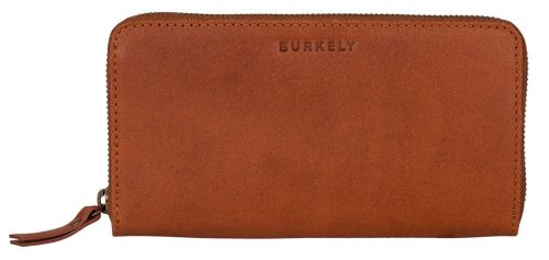 Burkely konyak női bőr pénztárca RFID védelemmel 19 x 10 cm