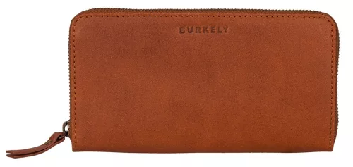Burkely konyak női bőr pénztárca RFID védelemmel 19 x 10 cm
