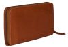 Burkely konyak női bőr pénztárca RFID védelemmel 19 x 10 cm