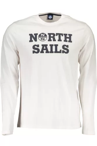 NORTH SAILS HOSSZÚ UJJÚ FÉRFI PÓLÓ FEHÉR