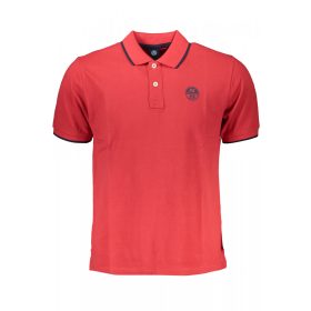 North Sails férfi piros galléros, piké póló