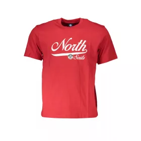 North Sails férfi piros rövid ujjú póló XL
