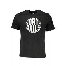 North Sails férfi fekete rövid ujjú póló XL