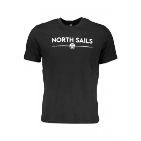 North Sails férfi fekete rövid ujjú póló XL