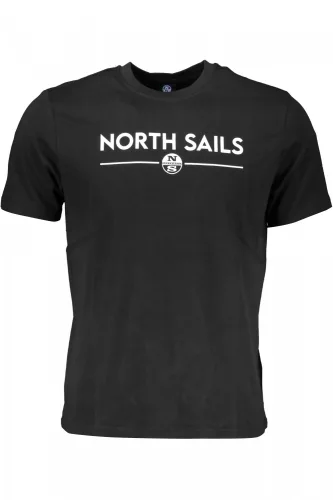 North Sails férfi fekete rövid ujjú póló XL