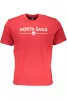 North Sails férfi piros rövid ujjú póló XL