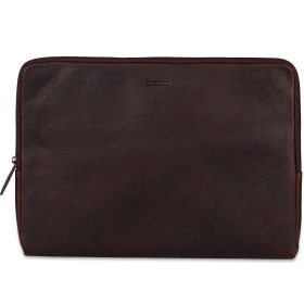   Burkely Antique Avery sötétbarna bőr laptoptáska 15,6"