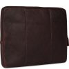 Burkely Antique Avery sötétbarna bőr laptoptáska 15,6"