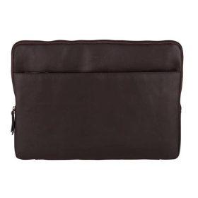   Burkely Vintage Josh sötétbarna bőr laptoptáska 15,6"