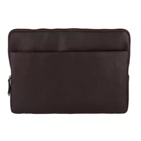   Burkely Vintage Josh sötétbarna bőr laptoptáska 15,6"