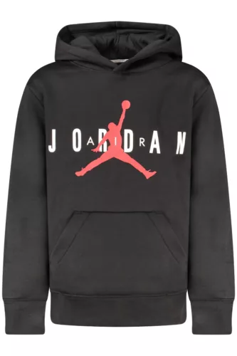 Jordan férfi belebújós pulóver, fekete