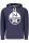 North Sails kék férfi férfi kapucnis pulóver, hoody