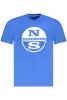 North Sails kék férfi rövid ujjú póló 3XL