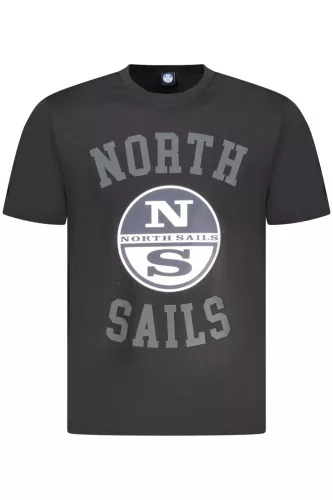 NORTH SAILS FÉRFI RÖVID UJJÚ PÓLÓ, FEKETE