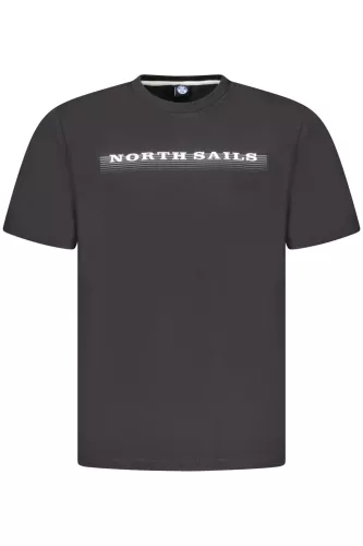 NORTH SAILS FÉRFI RÖVID UJJÚ PÓLÓ, FEKETE