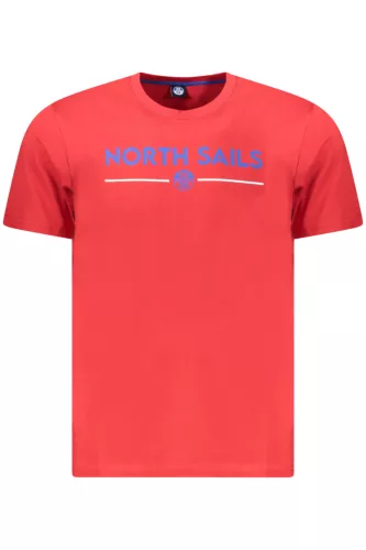 North Sails férfi piros rövid ujjú póló 3XL