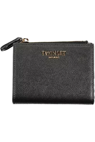Twinset női fekete pénztárca 12 x 2 x 9 cm
