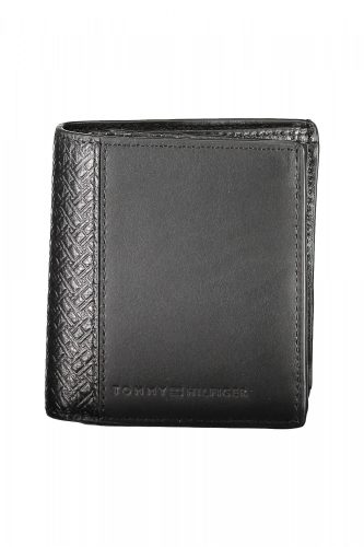 Tommy Hilfiger fekete férfi bőr pénztárca 10 x 9 x 2 cm