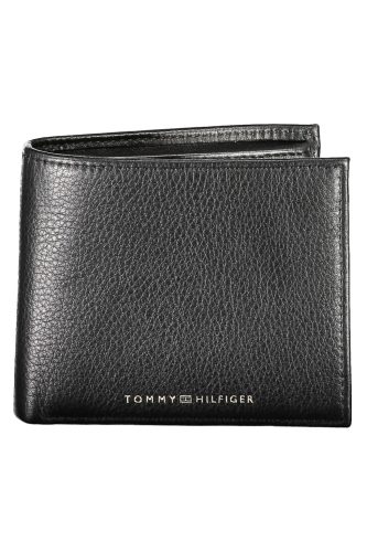 Tommy Hilfiger férfi fekete pénztárca 12 x 10 x 3 cm