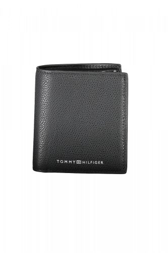 Tommy Hilfiger fekete férfi bőr pénztárca 10 x 9 x 2 cm