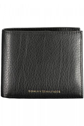 Tommy Hilfiger fekete férfi bőr pénztárca 12 x 10 x 2 cm