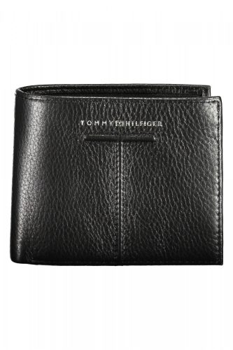 Tommy Hilfiger fekete férfi bőr pénztárca 11 x 9 x 2 cm