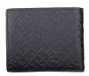 Tommy Hilfiger sötétkék dombornyomott bőr pénztárca 12 x 10 cm