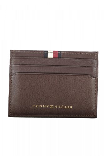 Tommy Hilfiger barna férfi bőr pénztárca, kártyatartó 10 x 8 x 1 cm