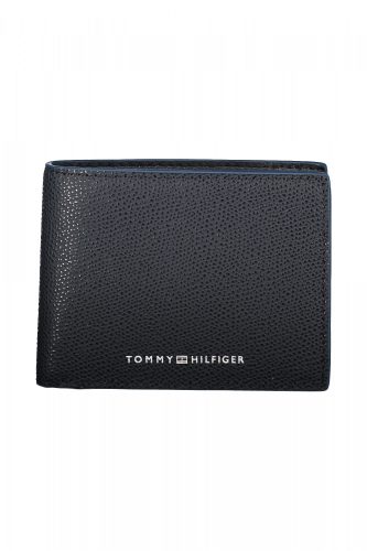 Tommy Hilfiger sötétkék férfi bőr pénztárca 11 x 9 x 8 cm