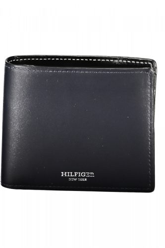 Tommy Hilfiger sötétkék férfi bőr pénztárca 11 x 10 x 2 cm